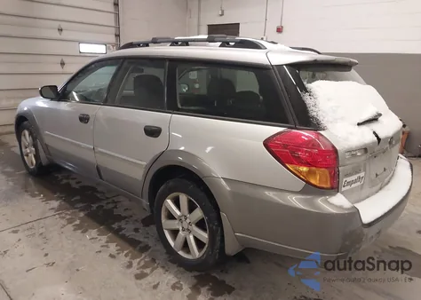2007 Subaru Outback 2.5I from USA, damaged, VIN 4S4BP61C577314322